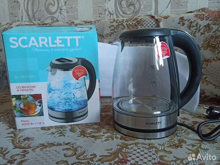 Чайник электрический Scarlett, Новый