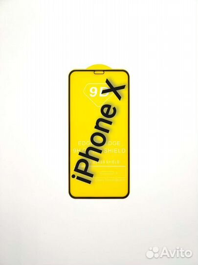 Защитное стекло на iPhone 11 Pro/X/Xs + установка