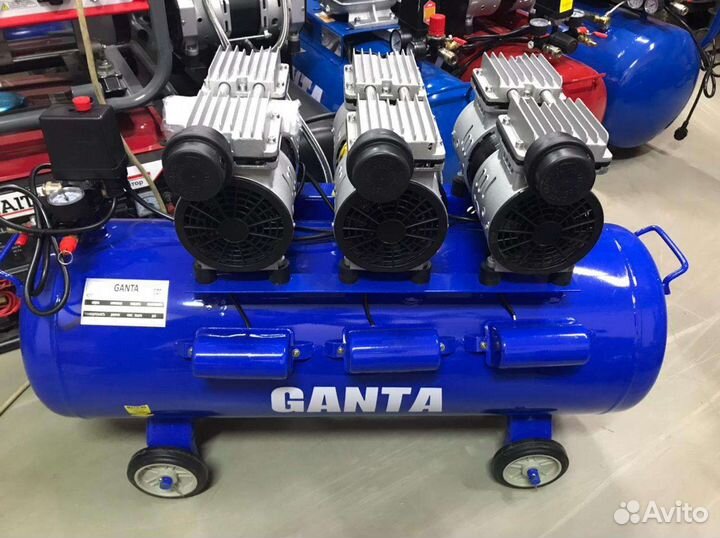 Компрессор безмасляный ganta 420/100 OFS