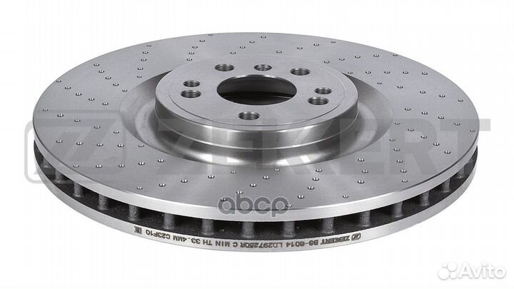 Диск торм. перед. MB GL-Class (X166) 12- GLE (166