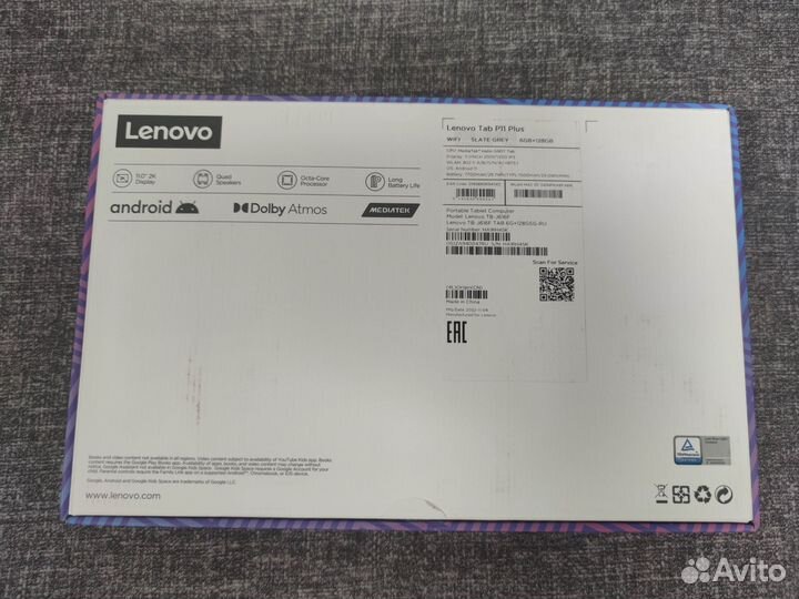 Планшет lenovo tab p11 plus 6/128