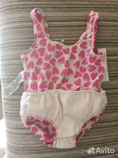 Купальник с подгузником новый на 2 года