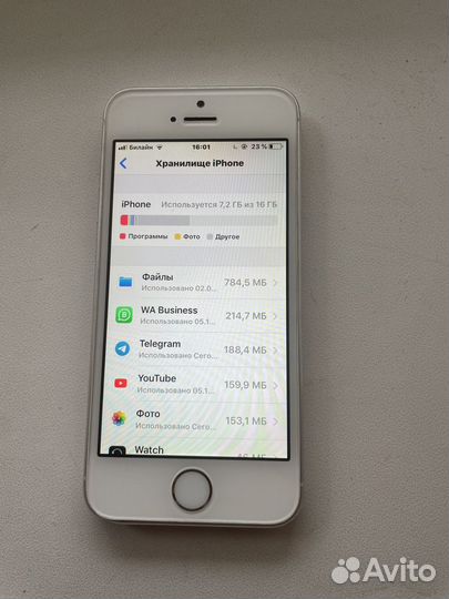iPhone 5S, 16 ГБ