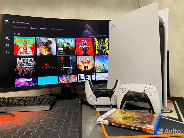 Sony PlayStation 5 + 120 игр
