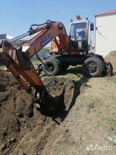 Услуги экскаватора