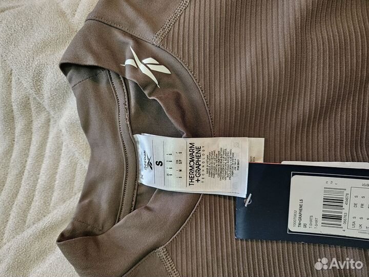 Лонгслив reebok