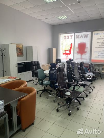 Компьютерное кресло KD-4-F оранжевая сетка