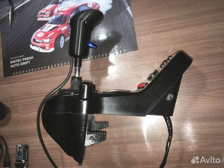 Logitech G27 кпп + Ручник + Ручка кпп для ETS2/ATS