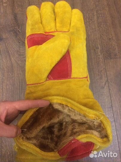 Краги спилковые зимние, летние, перчатки