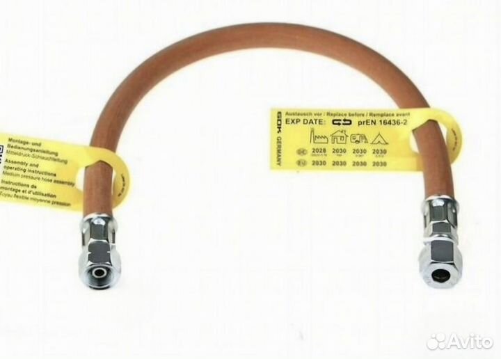 Шланг Gok 40см, 1/4LH x Rvs8