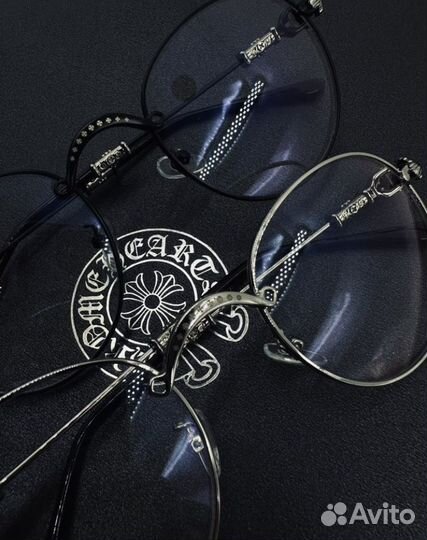 Очки Chrome Hearts прозрачные