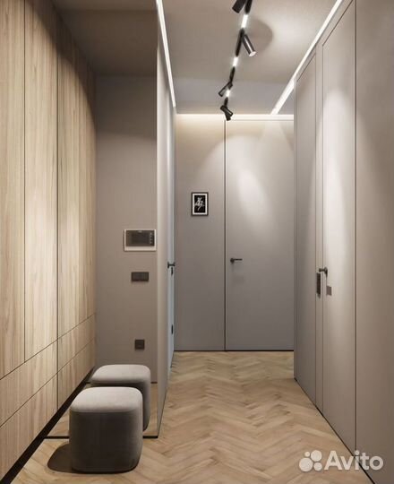 Двери скрытого монтажа