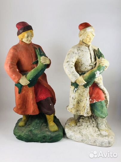 Советские гипсовые статуэтки. Фигурки СССР