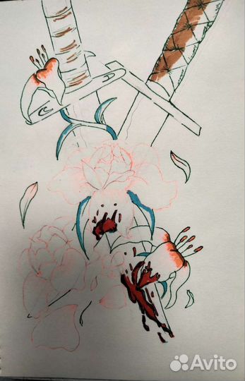 Художник/эскизы тату/ арты на гп