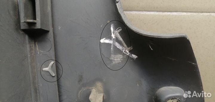 Обшивка багажника Scenic 2003-2009