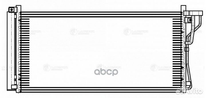 Конденсер hyundai sonata 1.8-3.3 05- / KIA mage