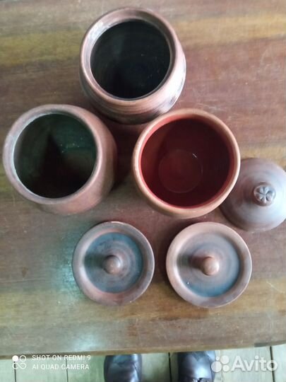 Горшок для запекания два одинаковых, один другой