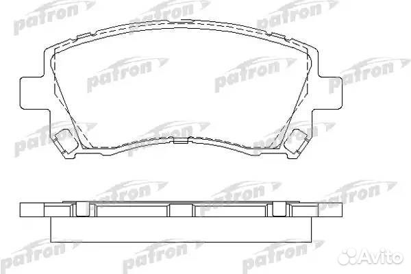 Колодки тормозные дисковые передн subaru forester 97-02 impreza 94-00 impreza 00- impreza купе 95-00