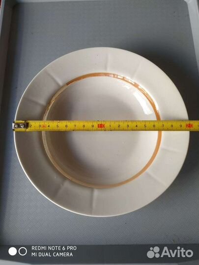 Тарелки суповые глубокие СССР новые