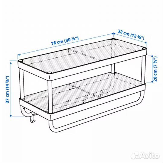 Вешалка Mackopar IKEA