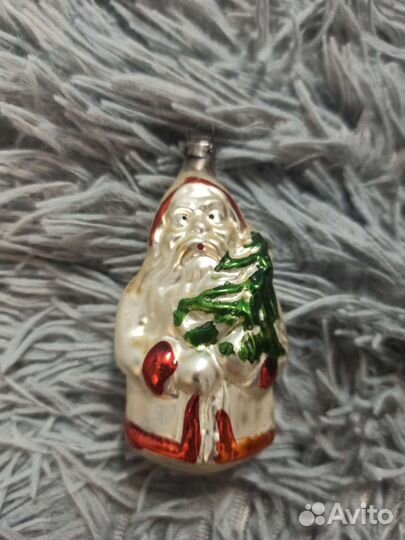Елочная Игрушка дед мороз СССР