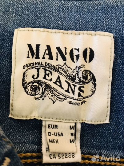 Джинсовая куртка mango