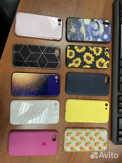 Бампера на iPhone 7, 8 набором