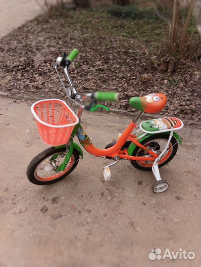 Велосипед детский двухколесный 14 размер колес