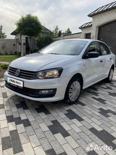 Volkswagen Polo 1.6 AT, 2018, 126 500 км