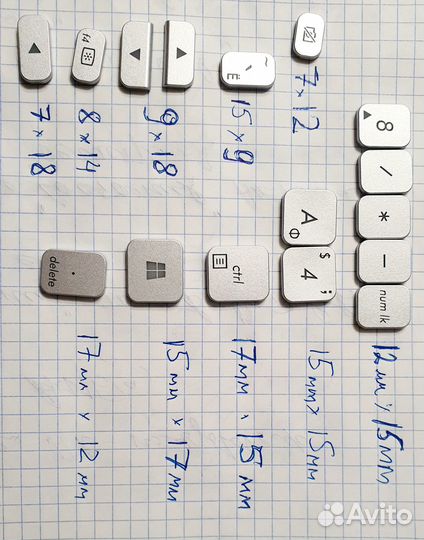 Клавиши для ноутбука Asus X712 A712 VivoBook