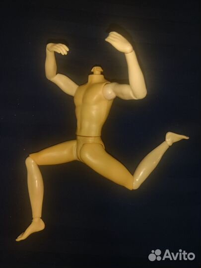 Кукольное мужское тело формата 1/6