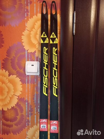 Лыжи беговые fisher коньковые 191