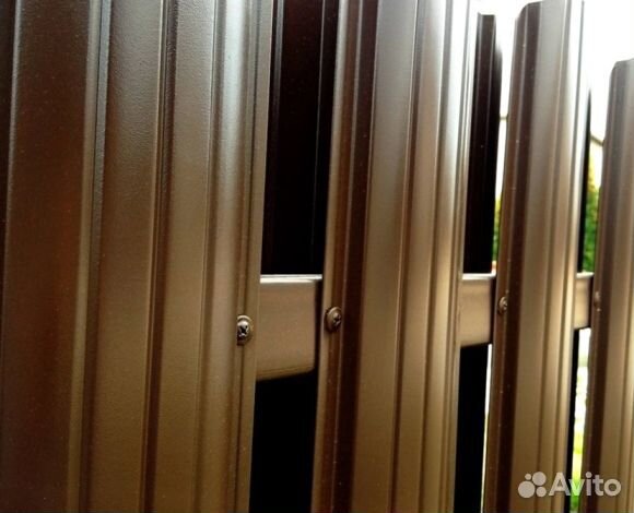 Штакетник металлический, в наличии и под заказ