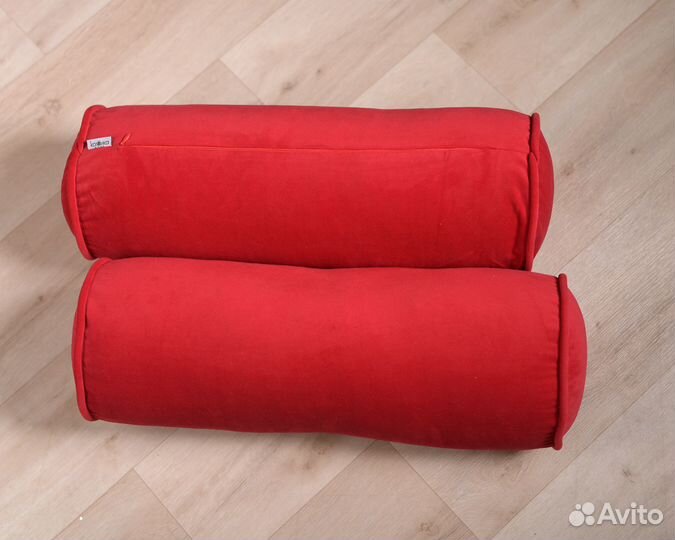 Валики-подушки из натурального велюра 51х18 см