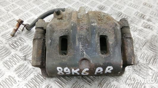 Суппорт тормозной передний правый KIA sorento 1 (8