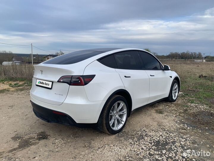 Tesla Model Y 345 л.с. AT, 2021, 58 000 км