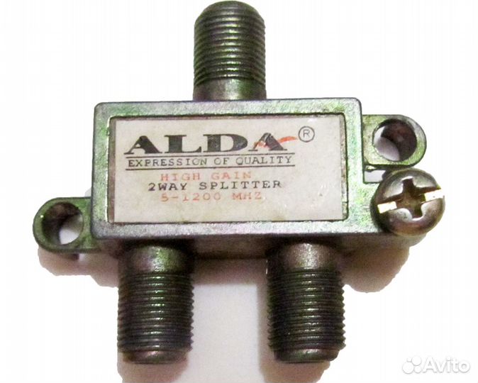 Сплиттер телевизионный 1-WAY, 3-WAY