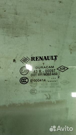 Стекло переднее левое Renault Megane 3