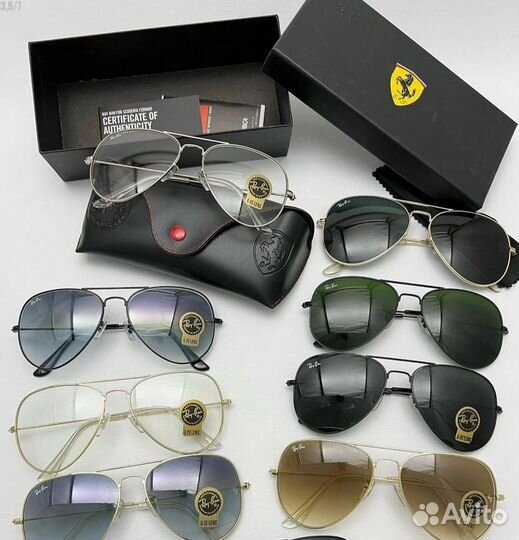 Солнцезащитные очки Ray Ban aviator