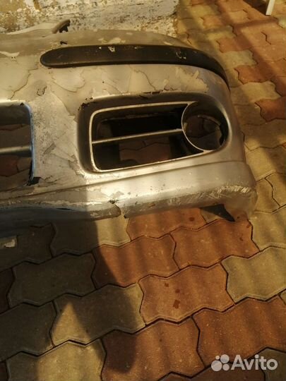 Бампер nissan almera тин