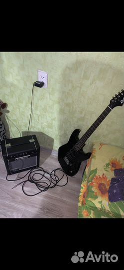 Электрогитара с комбиком