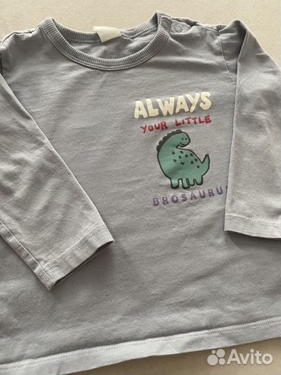 Лонгслив hm 92 б/у