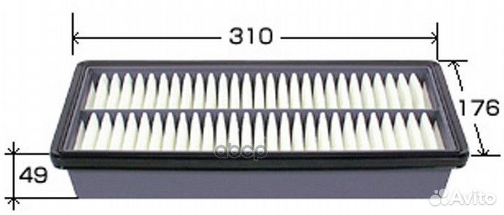 Фильтр воздушный A25474 azumi