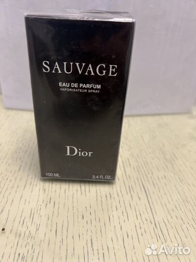 Sauvage dior парфюмерная вода100 ml