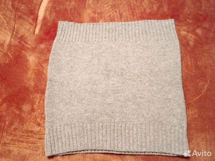 Вязаный шерстяной согревающий пояс