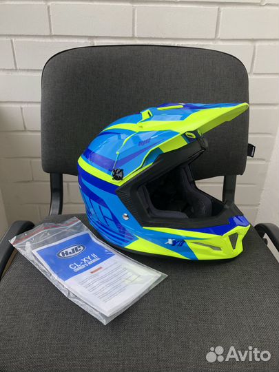 Детский кроссовый шлем Мотошлем HJC CL-XY