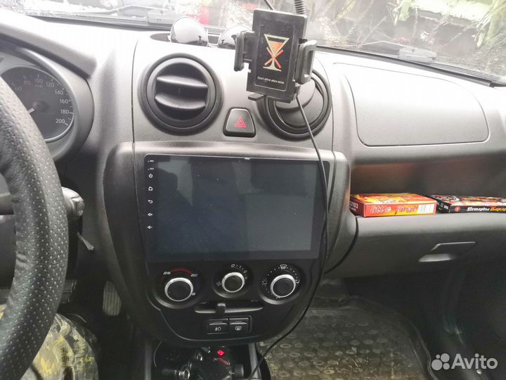 Магнитола Лада Гранта (вместо 1din)