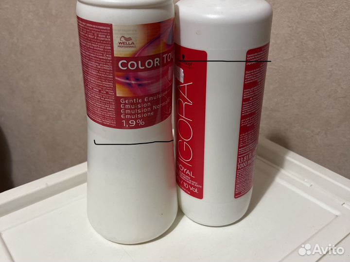 Окислитель для волс igora, wella