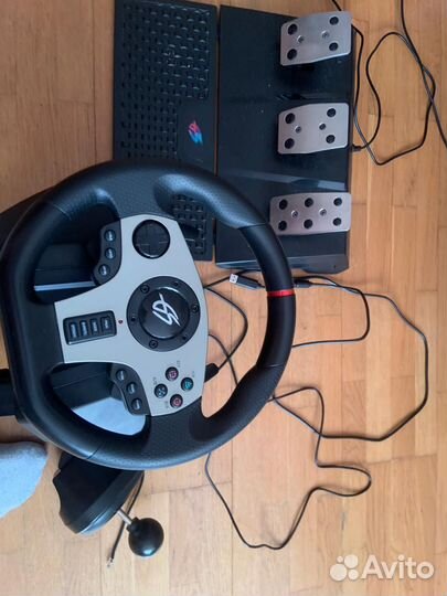 Игровой руль Dexp wheelman pro gt