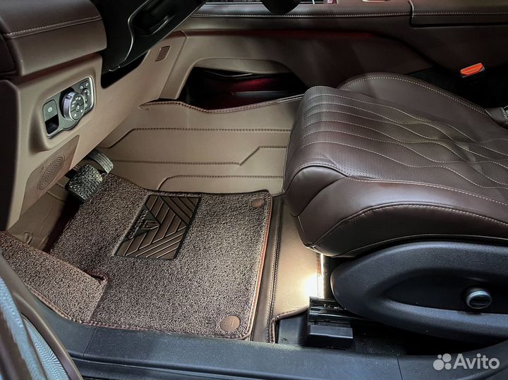 Автомобильные коврики 3D экокожа